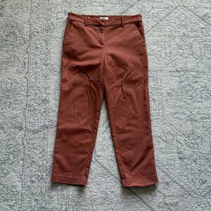 Loft Outlet Sundried Clay Riveriera Slim Size 4 Pant